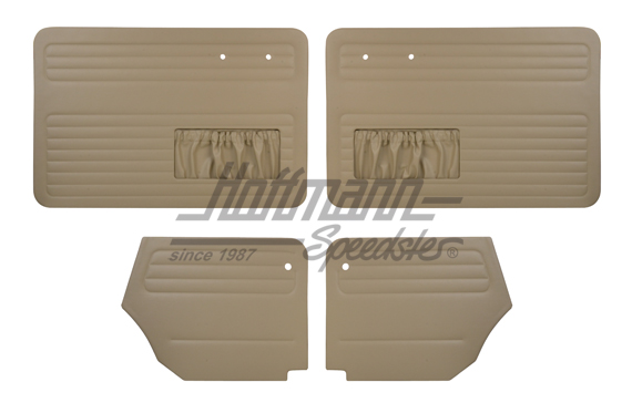 Tür- und Seitenverkleidungen, Cabrio, 64-66, beige