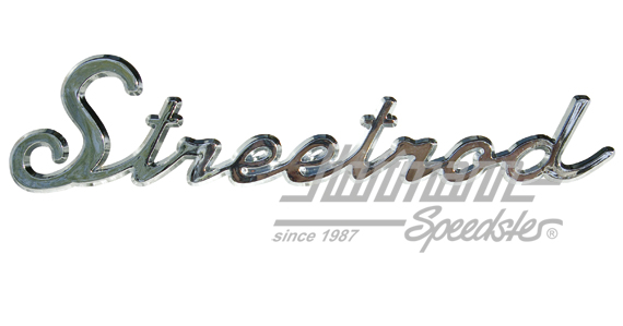Schriftzug "Streetrod", 18 x 4cm
