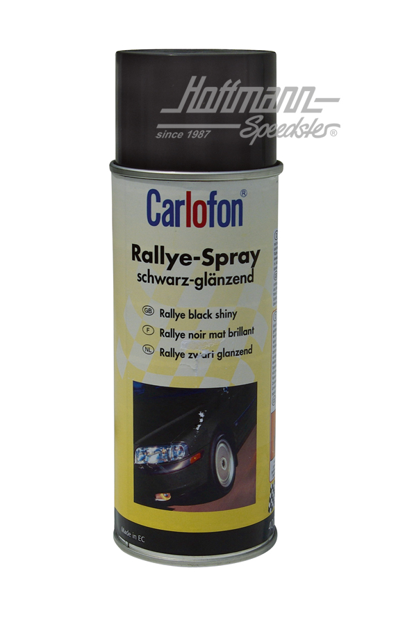 Rallye Spray, schwarz glänzend, 400 ml