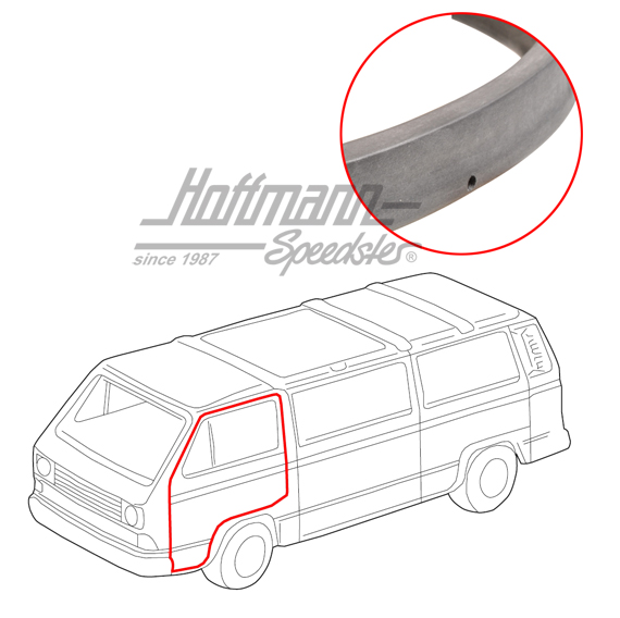 Türdichtung, Bus T3, vorne, links/rechts