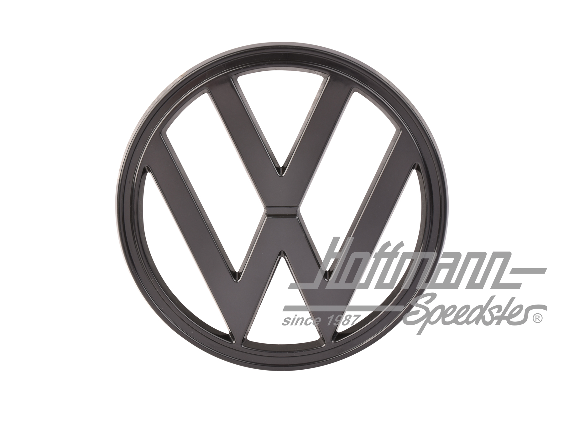 Emblem, vorne, Bus T2, 180mm, schwarz