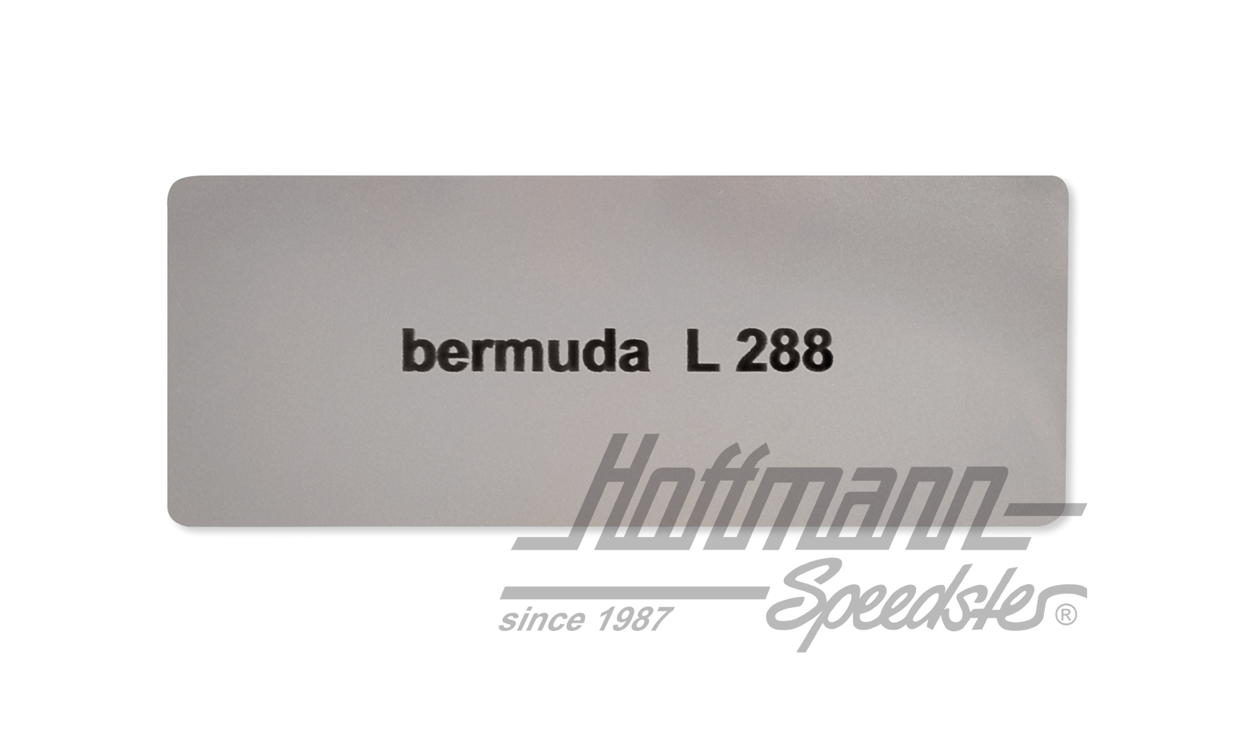 Aufkleber, Farbnummer L288, bermuda