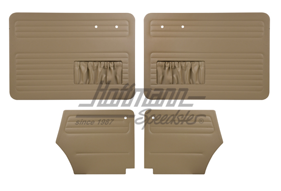 Tür- und Seitenverkleidungen, Cabrio, 55-64, beige