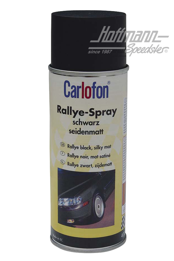 Rallye Spray, schwarz matt, 400 ml