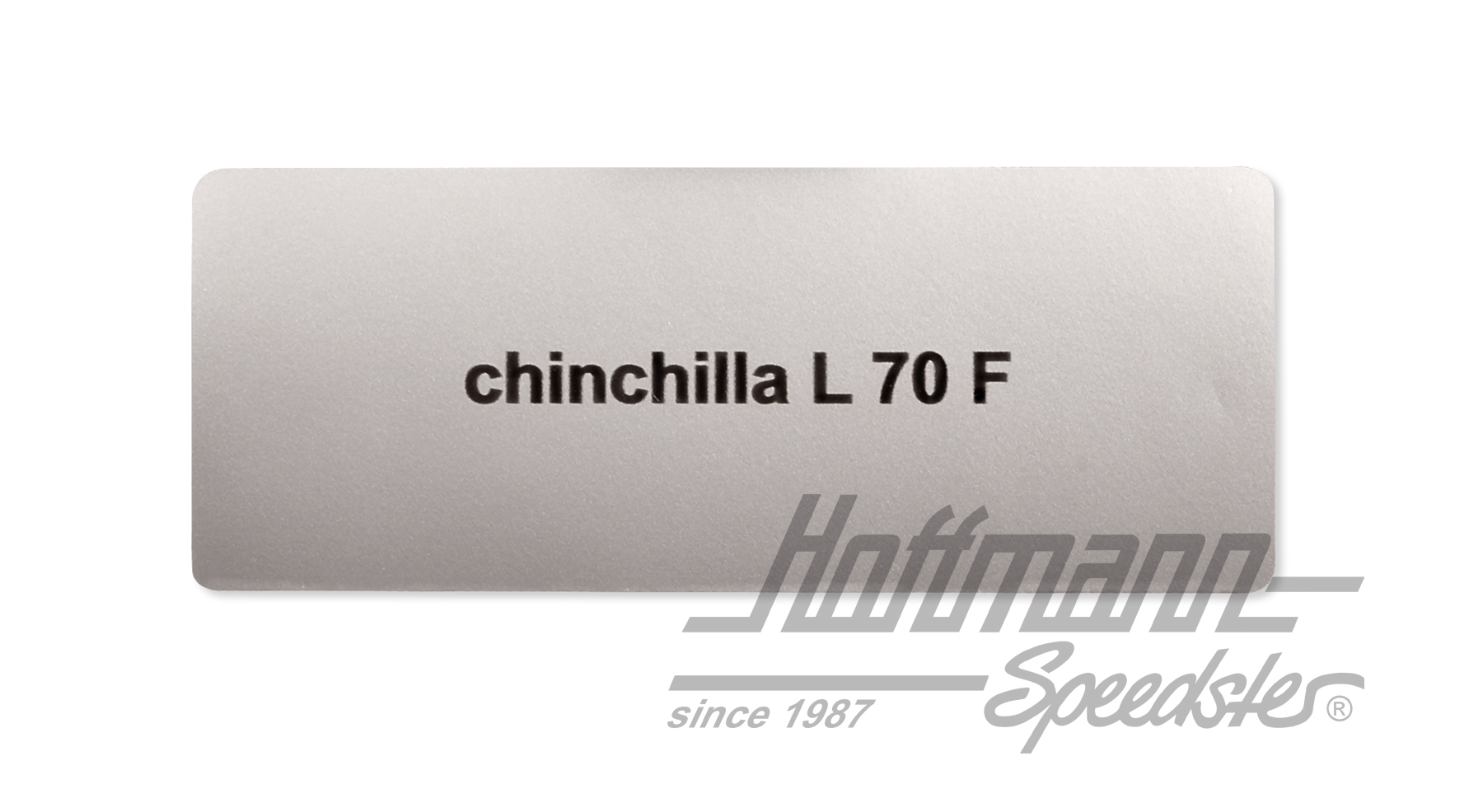 Aufkleber, Farbnummer L70F, chinchilla