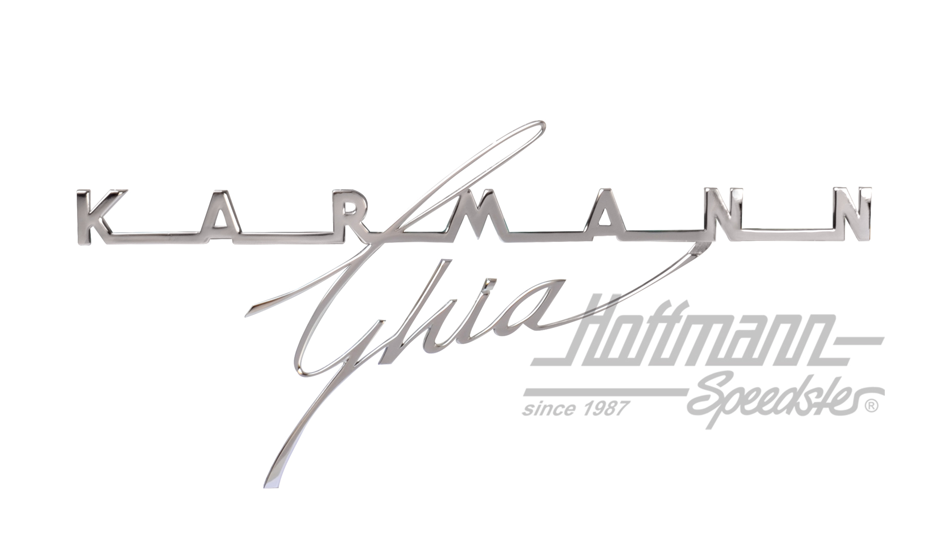 Schriftzug "Karmann Ghia", 8.62-7.74