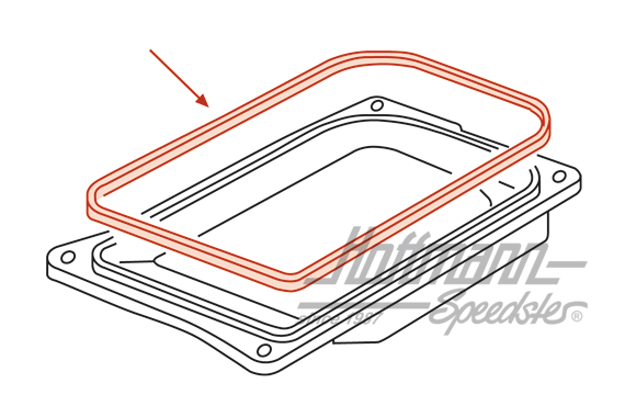 Dichtung, Ölwanne, Automatikgetriebe