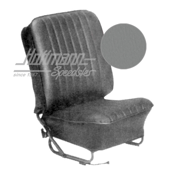 Sitzbezüge, Cabrio, 57-64, Classic, grau