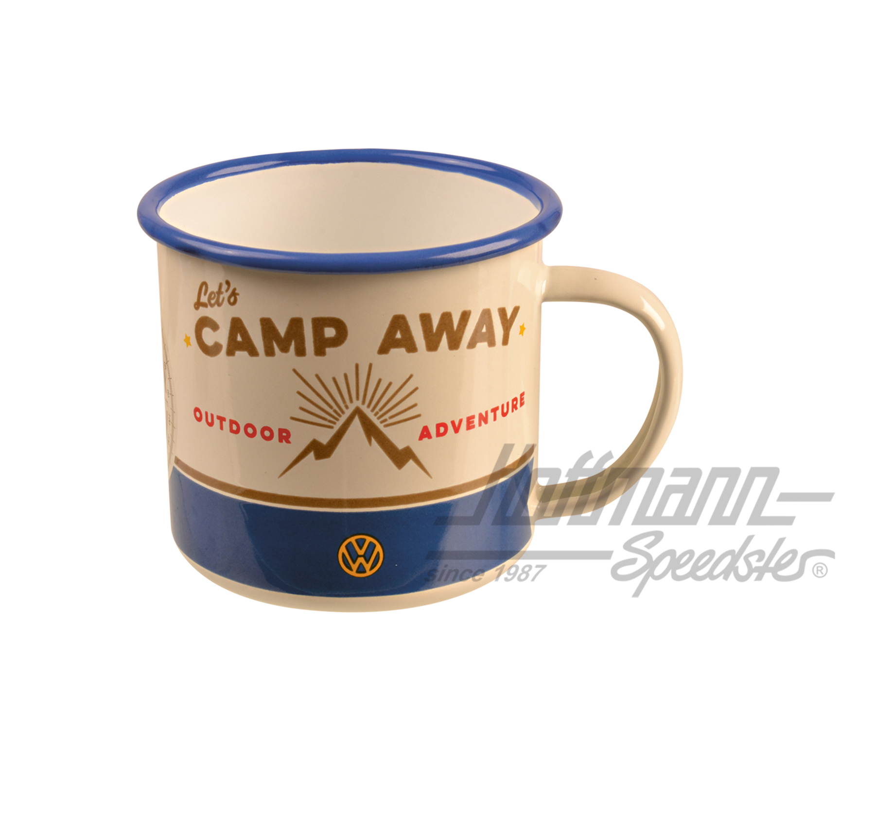 Blechbecher, Bulli, Let´s Camp Away