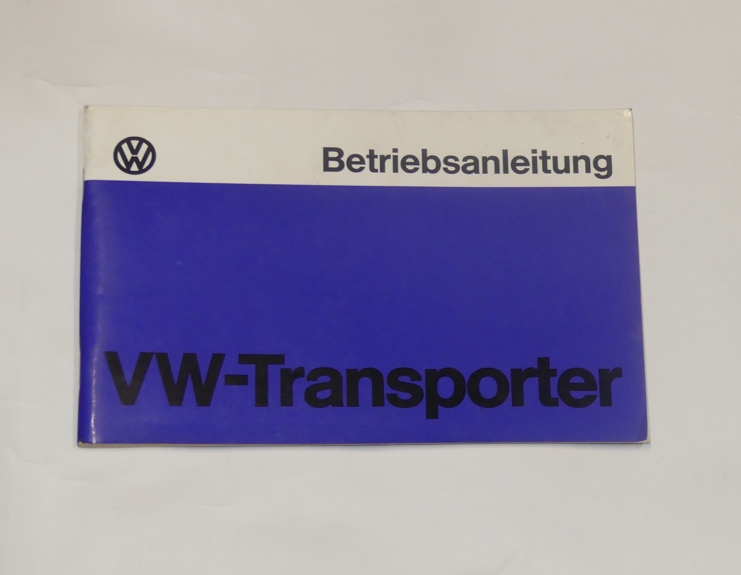 Betriebsanleitung, VW Transporte, Ausgabe August 1977