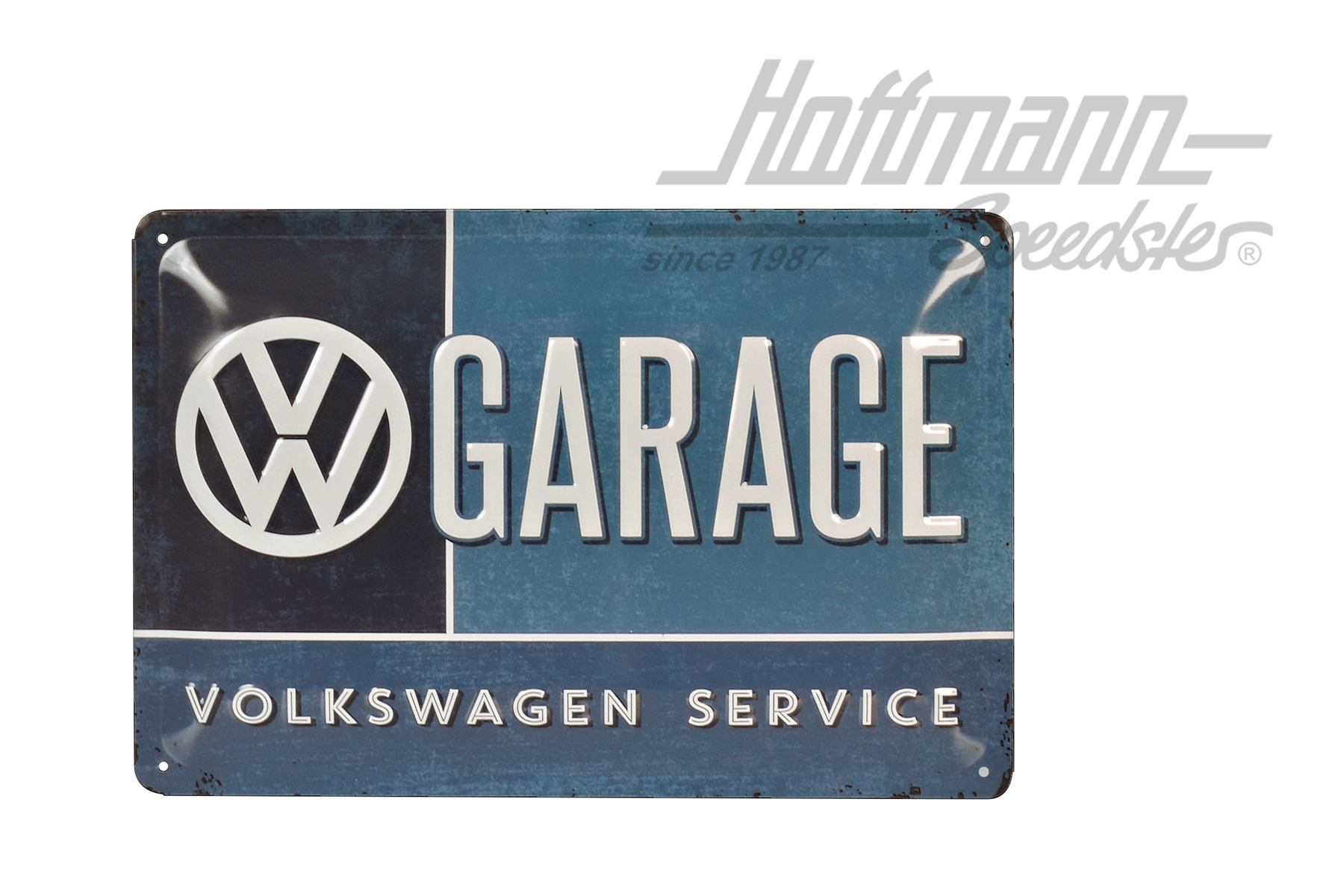 Blechschild, 300x200mm, VW Garage