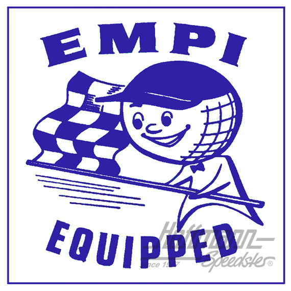 Aufkleber "Empi Equipped", 80 x 80mm
