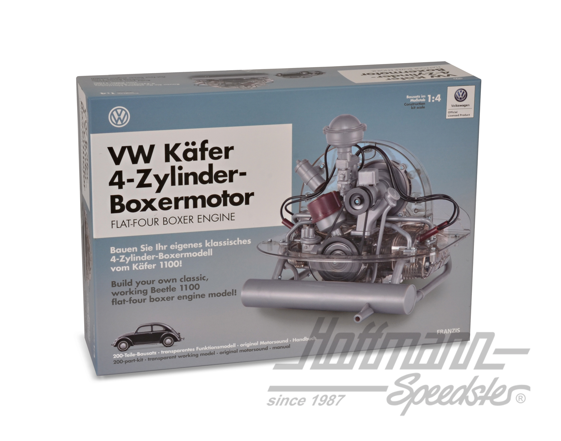 VW Käfer 4-Zyl.-Boxermotor,Modellbausatz