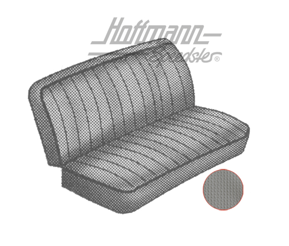 Sitzbezüge, Mittelbank 3/4, 73-79, grau
