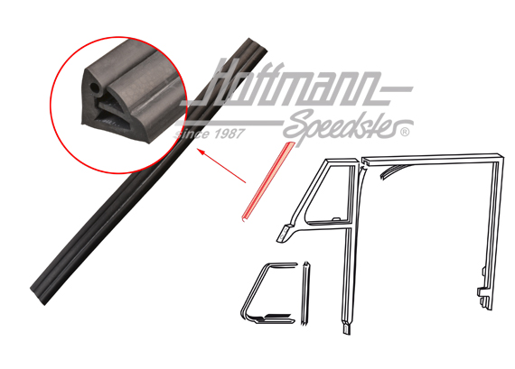 Dichtung, Frontrahmen (A-Säule), -8.64