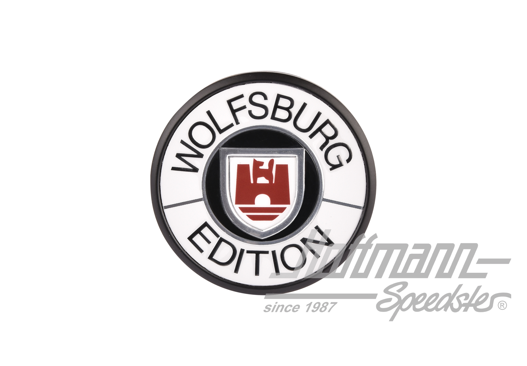 Emblem, Wolfsburg Edition, weiß