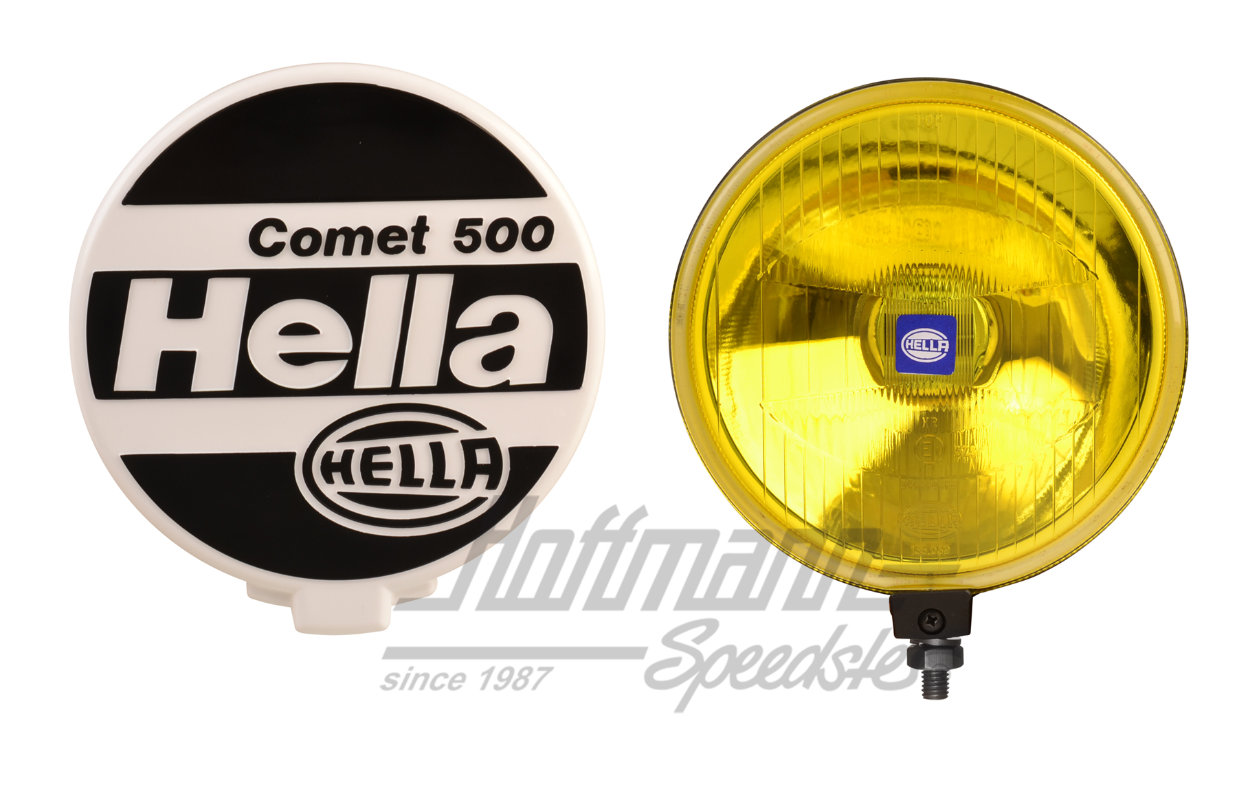 Fernscheinwerfer, Comet 500, Hella, gelb