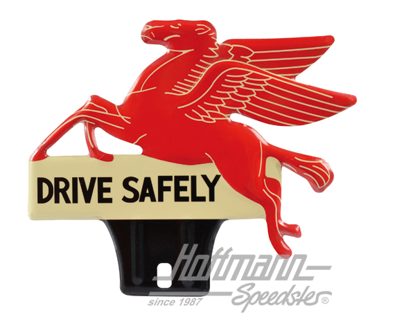 Plakette PEGASUS DRIVE SAFELY